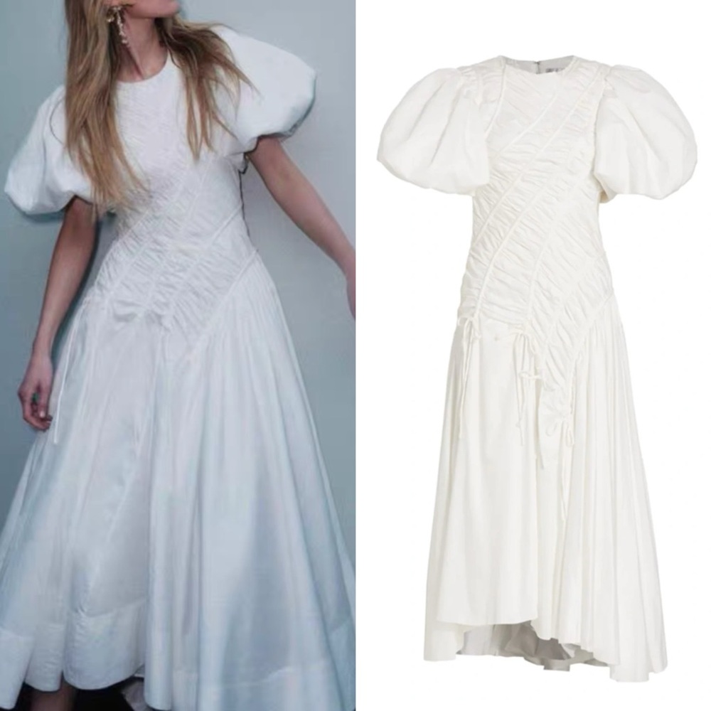 Aje Wisteria Midi Dress